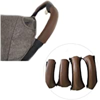 Los mejores  - lingzhuo-shop 4 Cochecito de bebé para niños Apoyabrazos Funda de Cuero Funda Protectora Carro Accesorios universales…